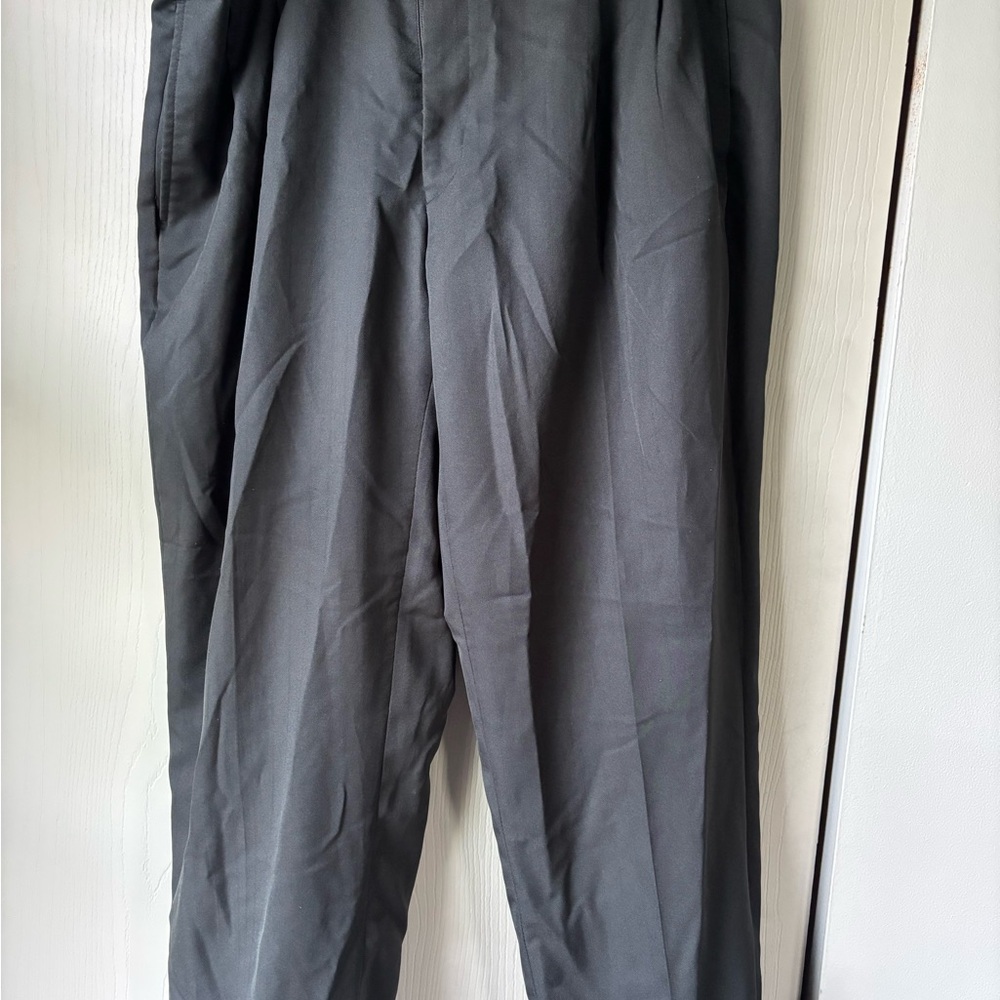 Men's Elegant Charcoal Dress Pants